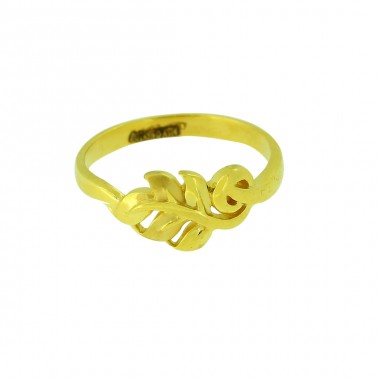 22K Gold Ladie's Stylish Casting Ring Collection